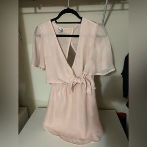 Selfie Leslie Angel Biba Light Pink Dress